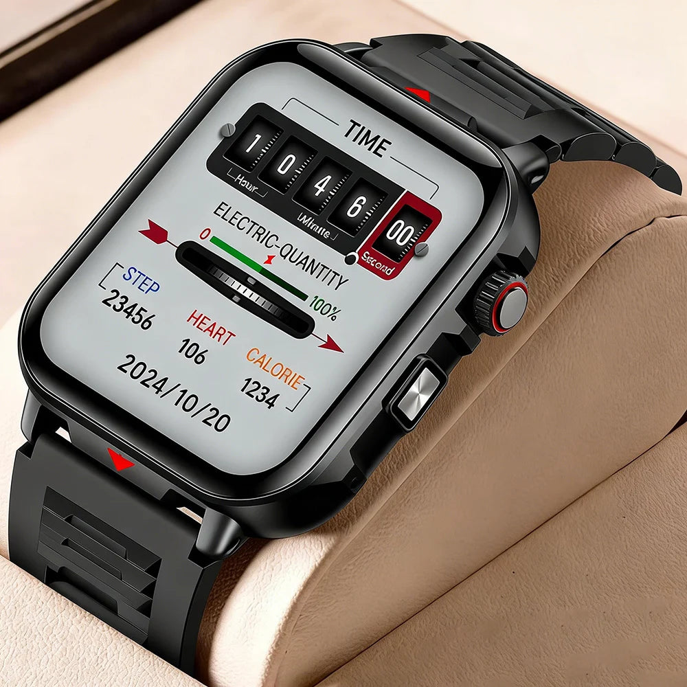Reloj Inteligente Digital Ritmo Cardíaco Hombre