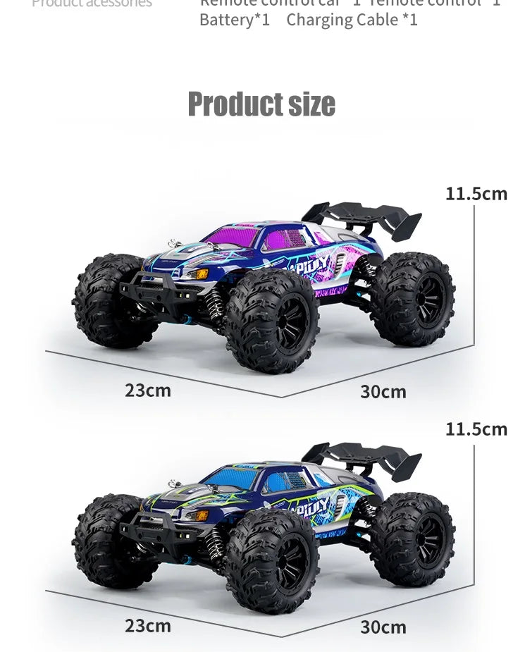 Teeggi 16101 /16102 PRO 1:16 70 KM/H carreras de deriva de alta velocidad SG116 MAX 4WD RC coche todoterreno monstruo camión juguetes para regalo de chico