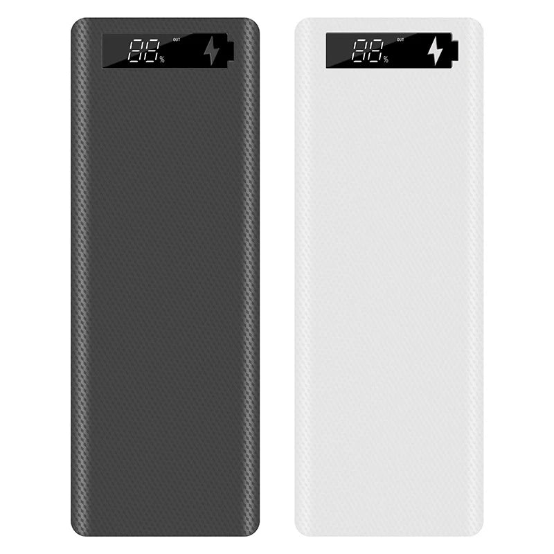 Estuche DIY para Power Bank 10x18650 con Carga Rápida QC 3.0