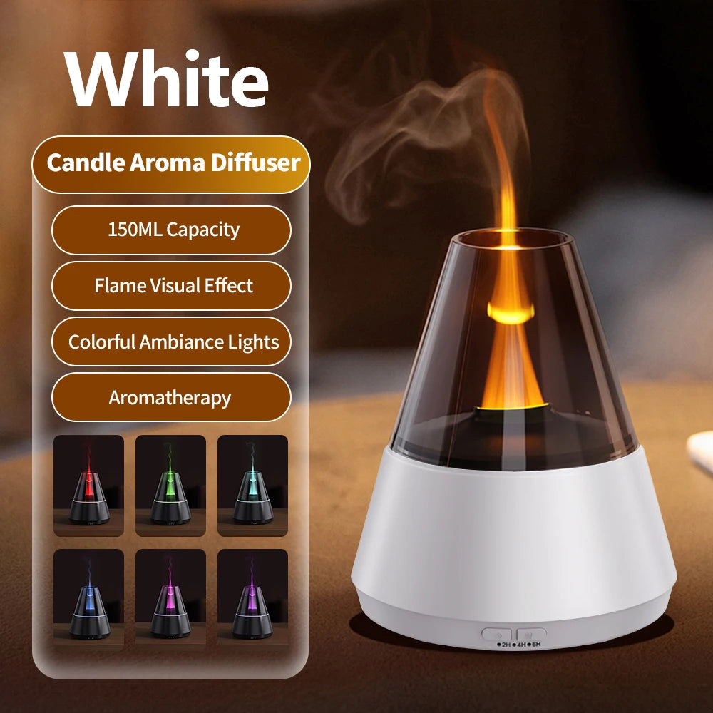 Humidificador con Lámpara Colorida y Difusor