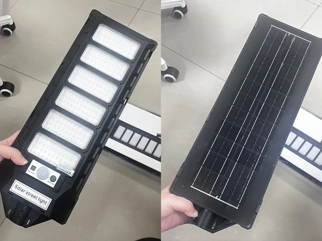 Lámpara Solar LED para Jardín con Sensor de Movimiento IP65