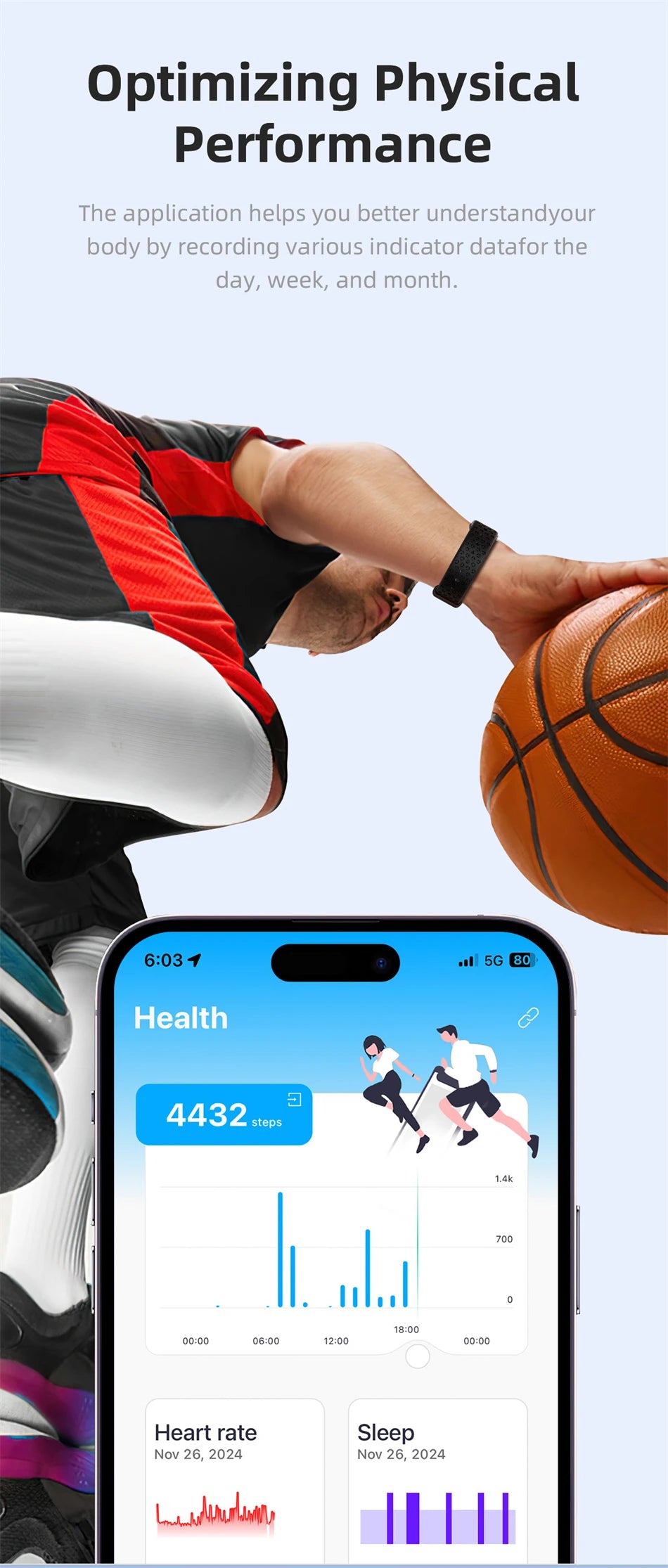 Reloj Inteligente sin Pantalla con HRV y Presión