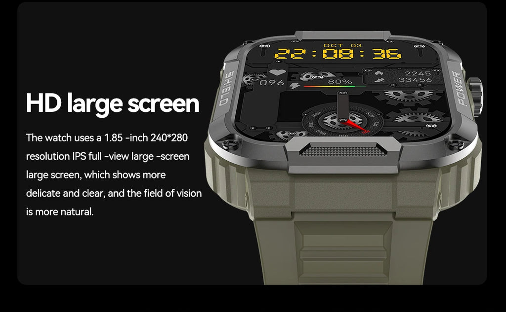Reloj Inteligente con Monitor de Actividad Física y Bluetooth