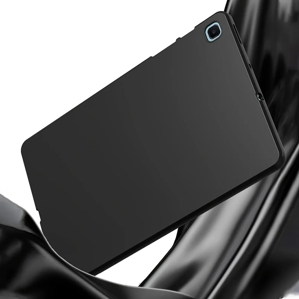 Funda protectora Galaxy Tab S6 Lite de 10,4 pulgadas 2020, 2022, 2024 Funda protectora de silicona de cuero suave de goma TPU mate ultrafina