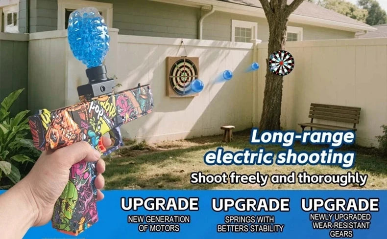 Pistola de Gel Eléctrica Automática de Alta Velocidad para Niños