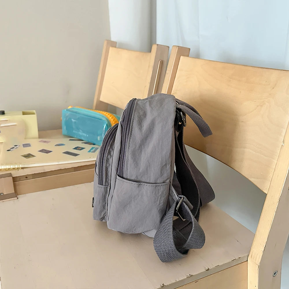 Mini Mochila Japonesa Ligera para Mujer, Compras y Viajes