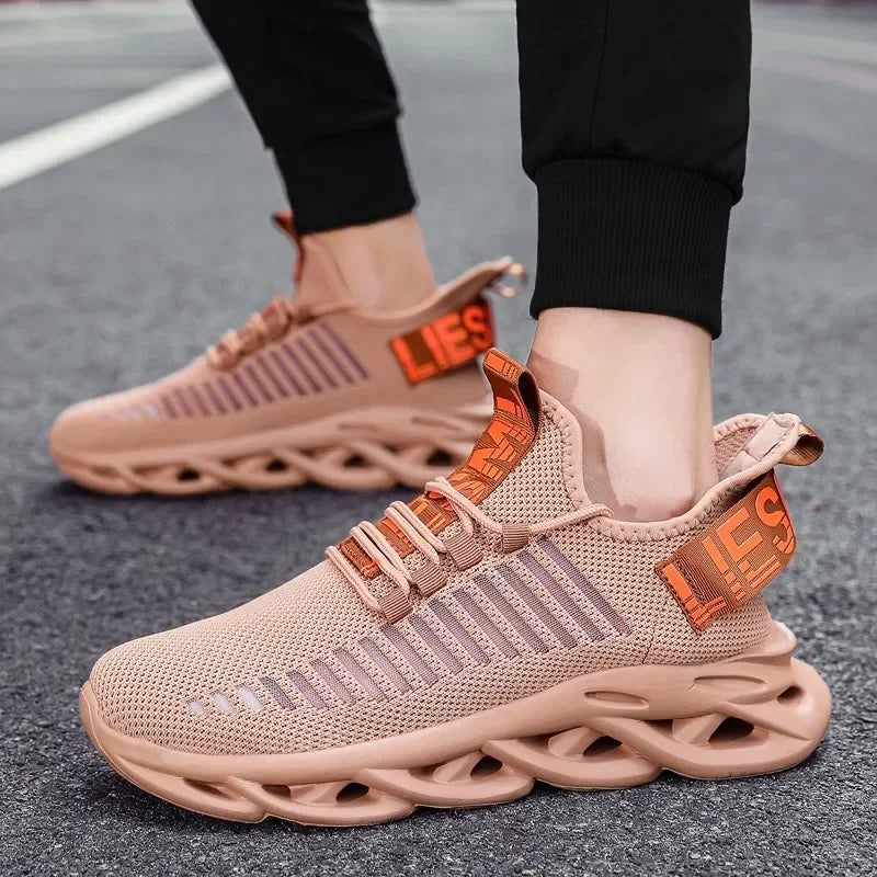 YRZL, zapatos para hombre, zapatillas cómodas, zapatillas transpirables para mujer, par de zapatos para correr, Tenis de malla, zapatos deportivos, talla 36-46, zapatillas para caminar para hombre