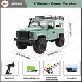 MN MN99S MN78 MN98 MN99 D90 1/12 RC coche 2,4G Control remoto 4X4 todoterreno luz LED 4WD escalada RC camión coche de juguete regalo para niño