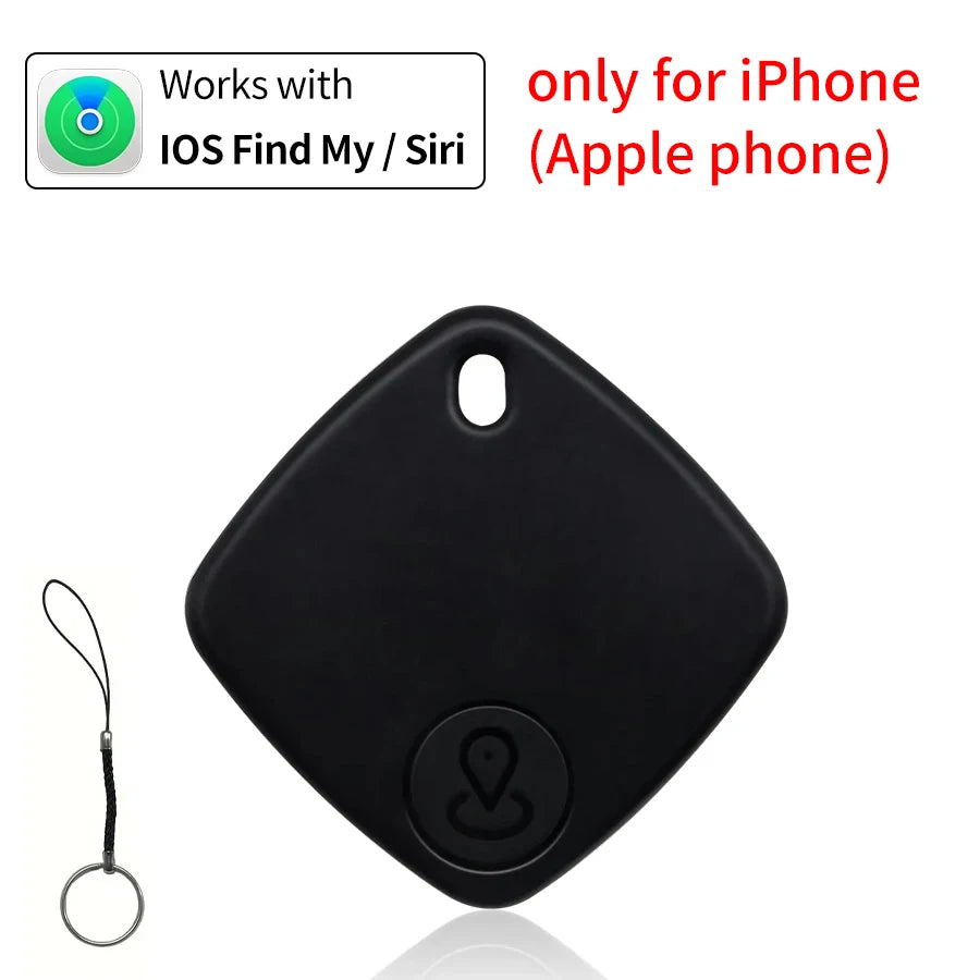 Mini dispositivo de seguimiento de mascotas, localizador de perros y gatos, rastreador GPS inteligente con Bluetooth, recordatorio antipérdida, funciona con la aplicación Findmy Android iOS