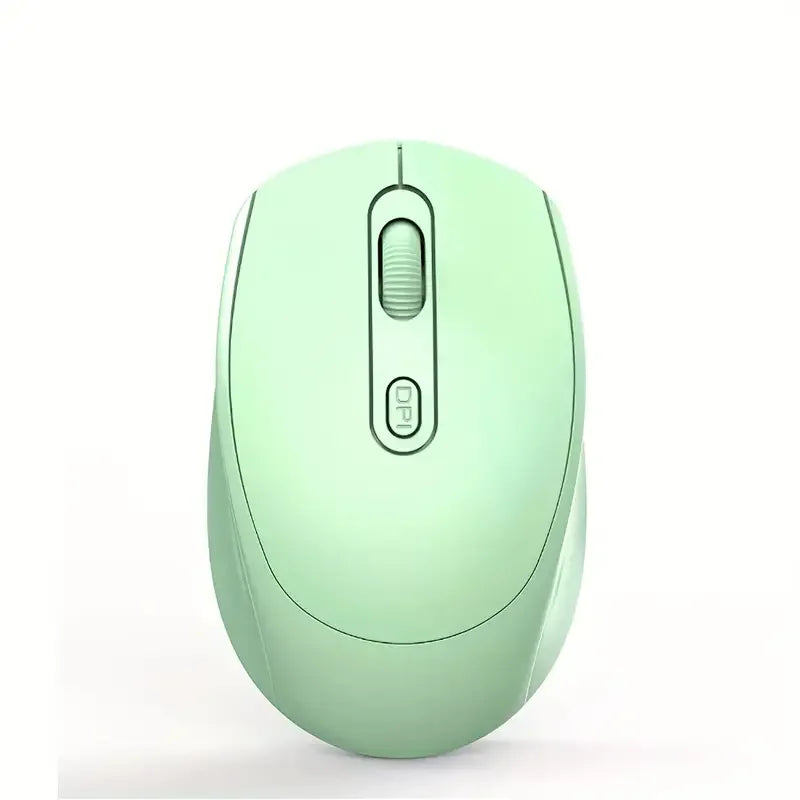 Ratón inalámbrico con batería para Gamer, modos duales, compatible con Bluetooth, 2,4G, USB, silencioso, para portátil, tableta, Macbook Mause