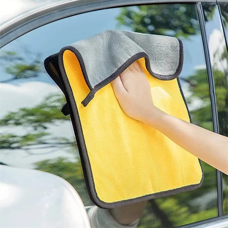 Toalla de microfibra para lavado de coches, 3/5/10 Uds., 30x30CM, paño de secado y limpieza para coche, paño para el cuidado, toalla para lavado de coches, toalla de cocina