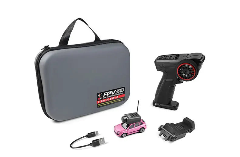 WLtoys 6401 1:64 Mini coche RC 2,4G Control remoto con cámara FPV 720P y aplicación WiFi, nuevo juguete de carreras de control remoto para regalo para niños y niñas