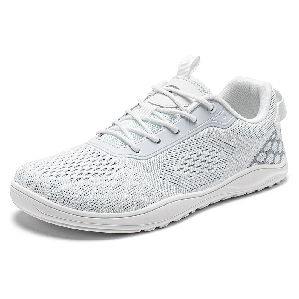 HOBIBEAR Zapatos descalzos de punto, zapatillas unisex con punta ancha y caída cero, zapatos informales transpirables minimalistas para caminar