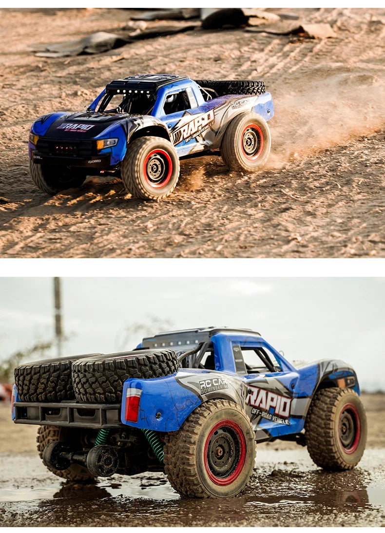 Coche RC Desierto Q130 1/14 4WD Alta Velocidad