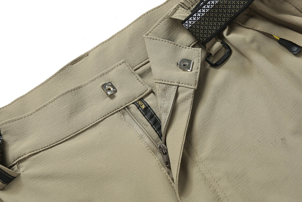 Pantalones elásticos de secado rápido de cuatro lados para hombre, pantalones de Montañismo al aire libre, ligeros y finos para mujer, transpirables elásticos de verano