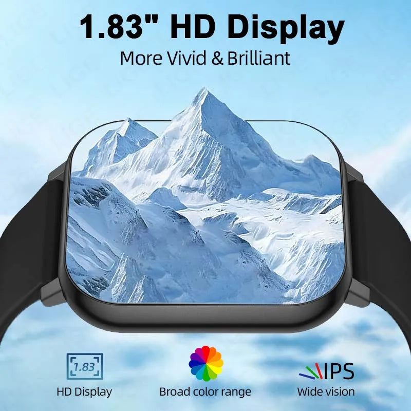 LIGE Reloj Inteligente HD 1.83 Deportivo