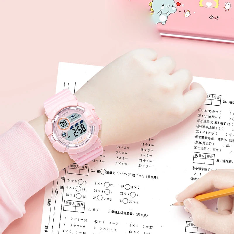 YIKAZE Reloj Despertador Luminoso para Niños