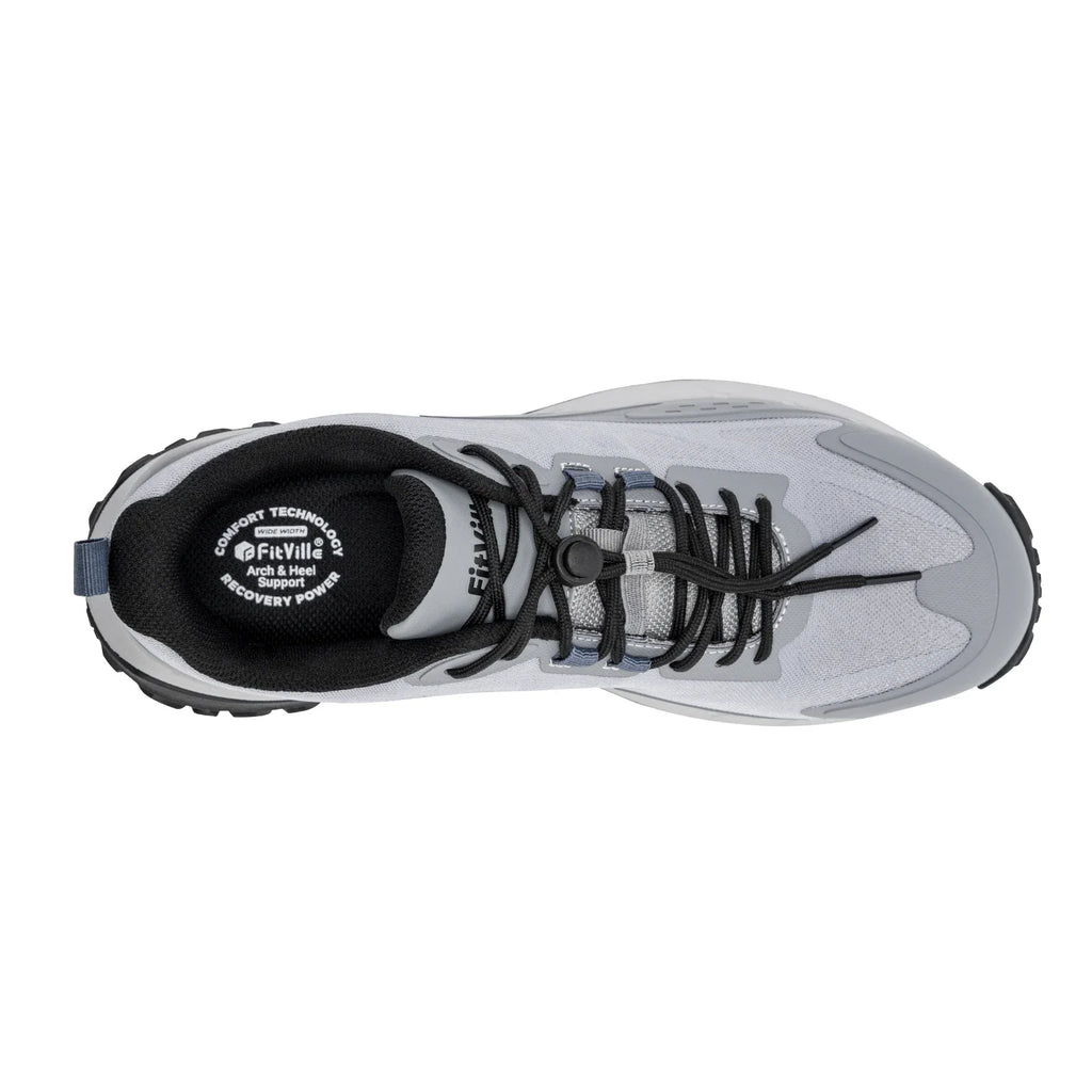 FitVille Zapatillas Anchas para Hombre | Senderismo y Uso Diario