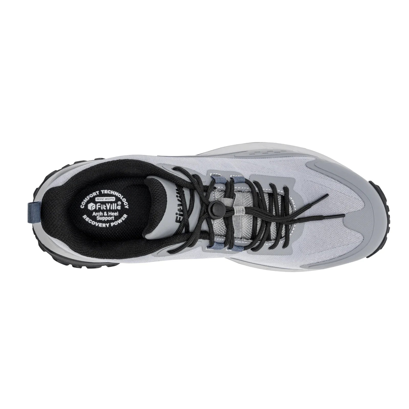 FitVille Zapatillas Anchas para Hombre | Senderismo y Uso Diario