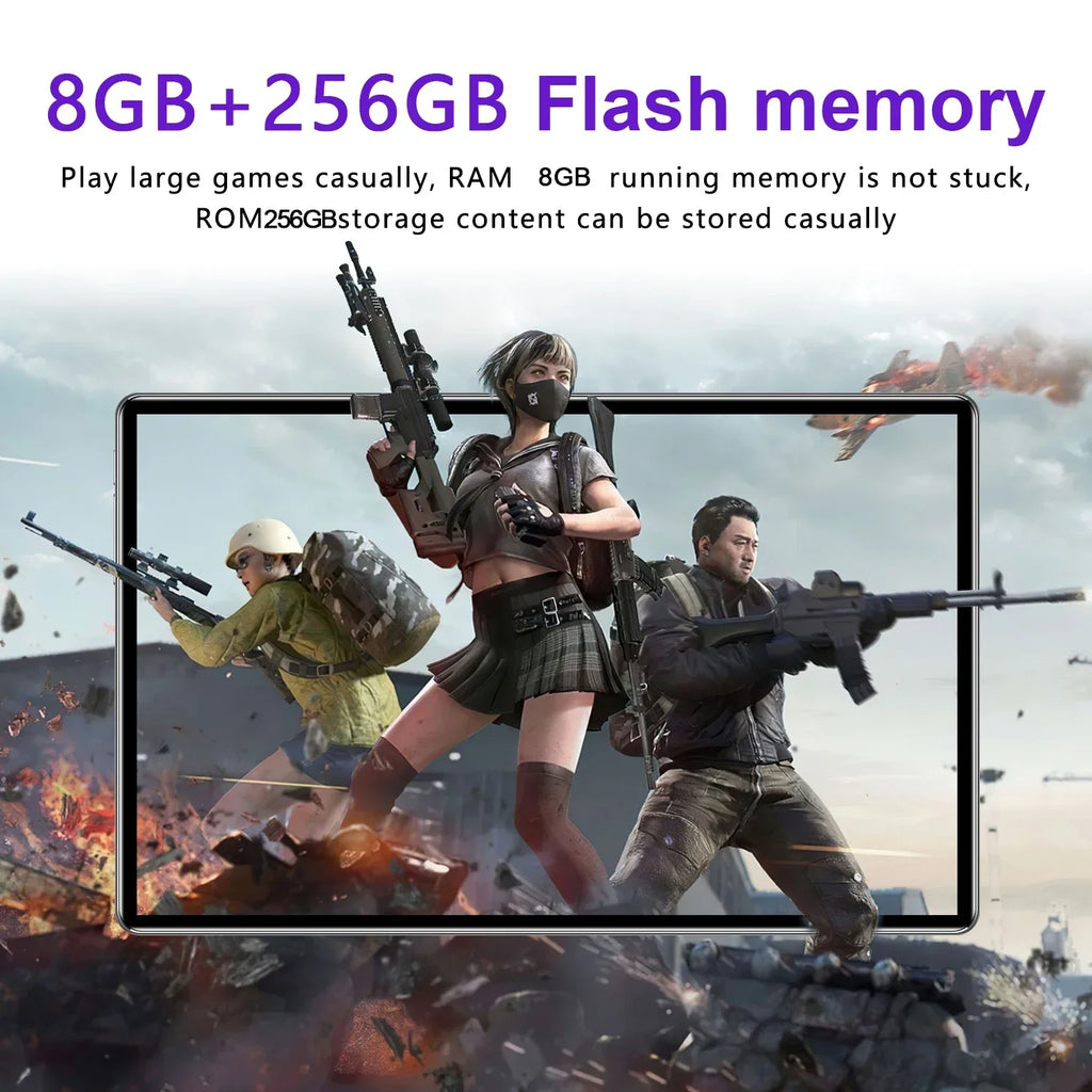 Tablet S26 Ultra, 8GB RAM, 256GB, Android 15, Pantalla Completa, Entretenimiento y Oficina, Superventas