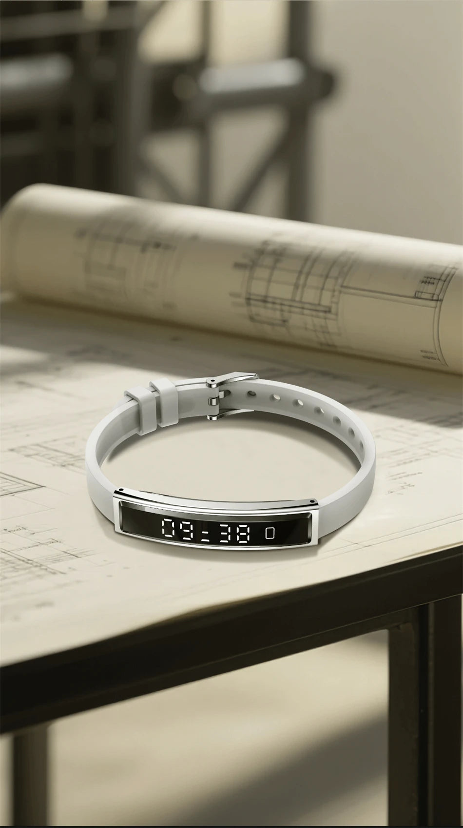 Reloj Inteligente con Podómetro y Monitor de Sueño