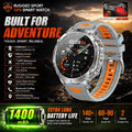 Reloj Inteligente Militar GPS Linterna SOS