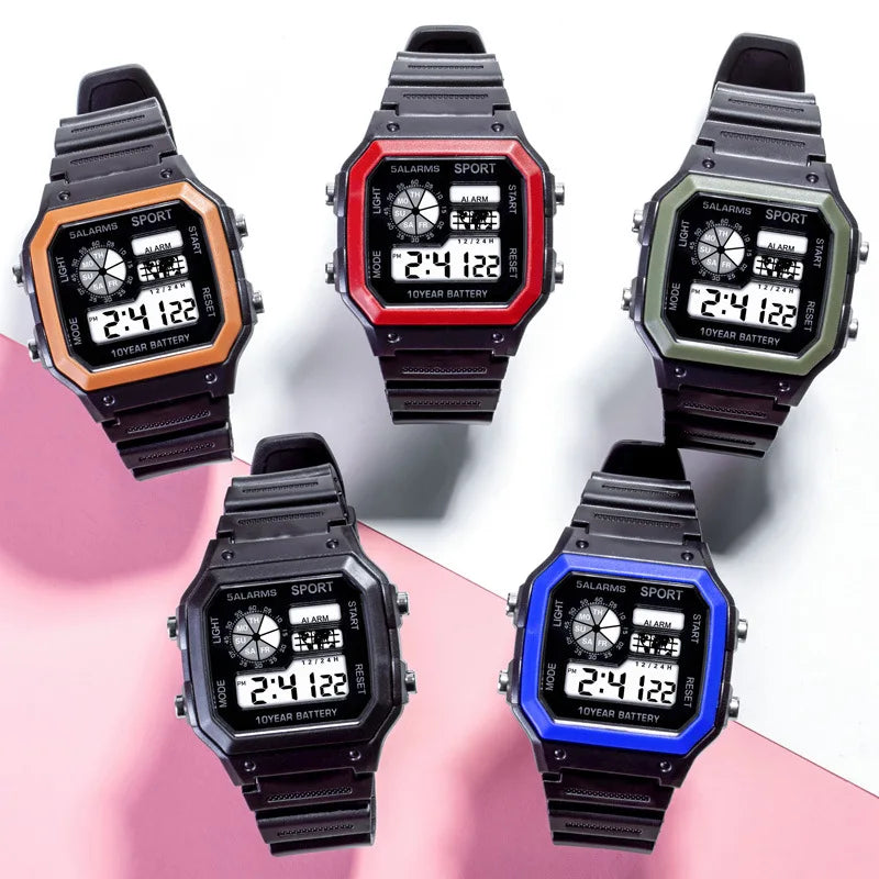 Reloj Deportivo Digital LED YIKAZE para Hombre