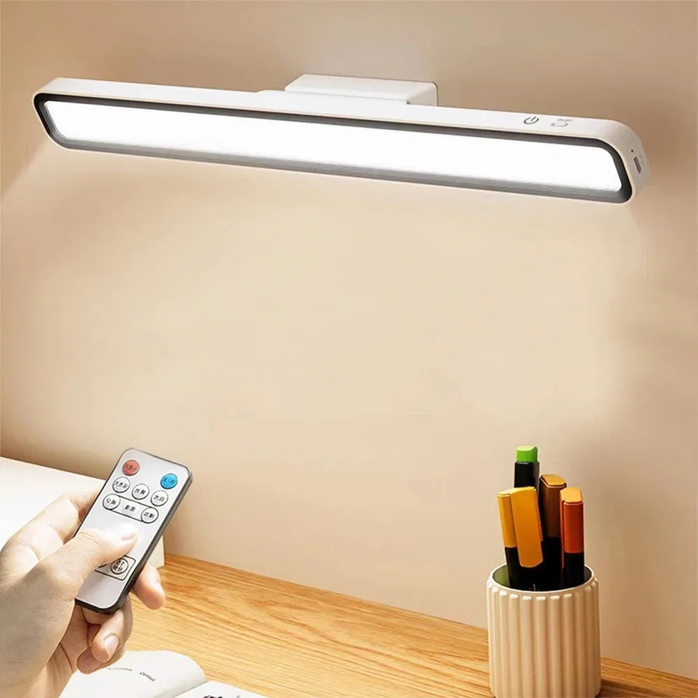 Lámpara LED USB Recargable Magnética con Atenuación Continua para Dormitorio