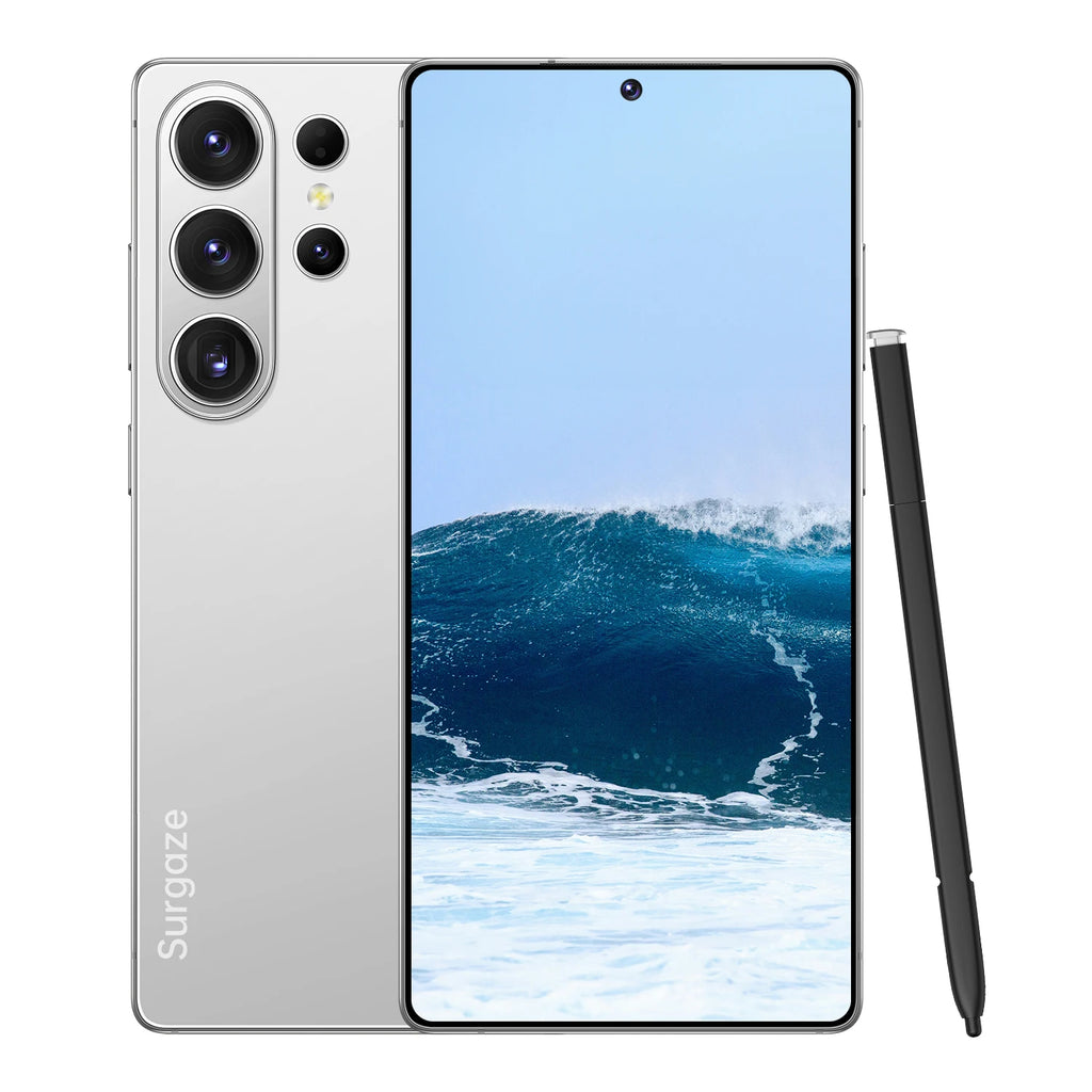 Teléfono Inteligente SURGAZE Versión Global S26 Ultra 5G Android 5300mAH 12GB RAM 512GB ROM 6.6 Pulgadas 24+48MP Red 5G