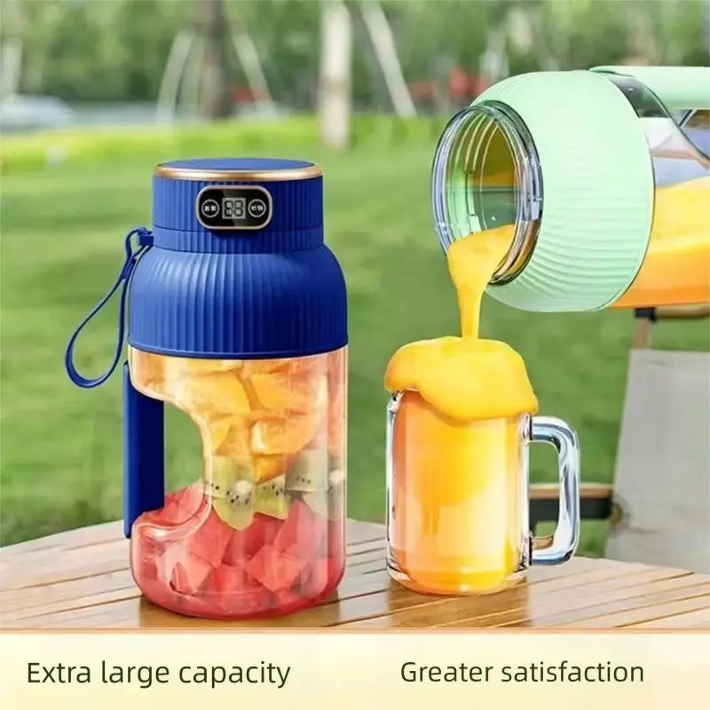Licuadora Portátil para Smoothies y Jugos con Opción 2 Vasos