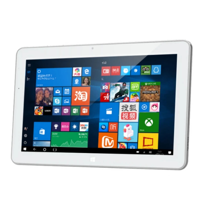 El más nuevo juego Play 10,6 "Windows 10 Tablet PC 4G RAM 128GB ROM 64 bits Intel Core m3-7Y30 Quad Core cámara Dual 1920x1080 IPS