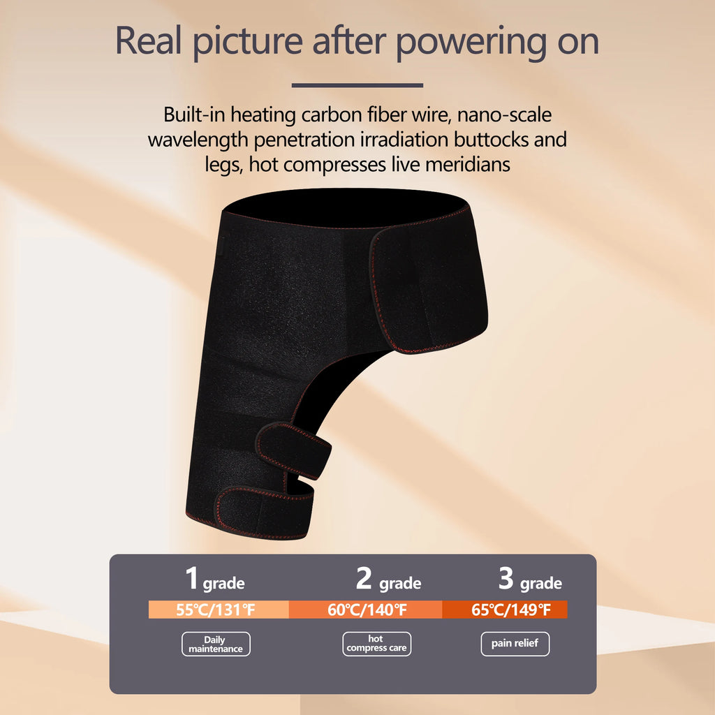 Faja Térmica Masajeadora Vibratoria para Cintura y Cadera