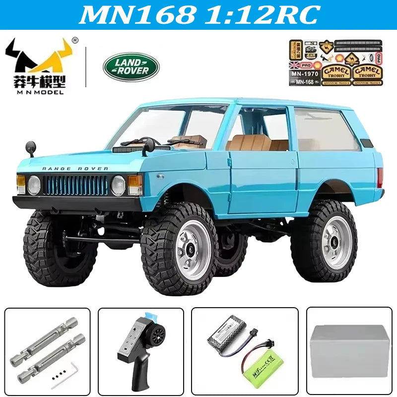 MN82 MN82S Toyota Rc 4x4 Rc CAR 2,4g 1/12 escala completa todoterreno Control remoto coche trepador de control remoto coche de juguete para regalo