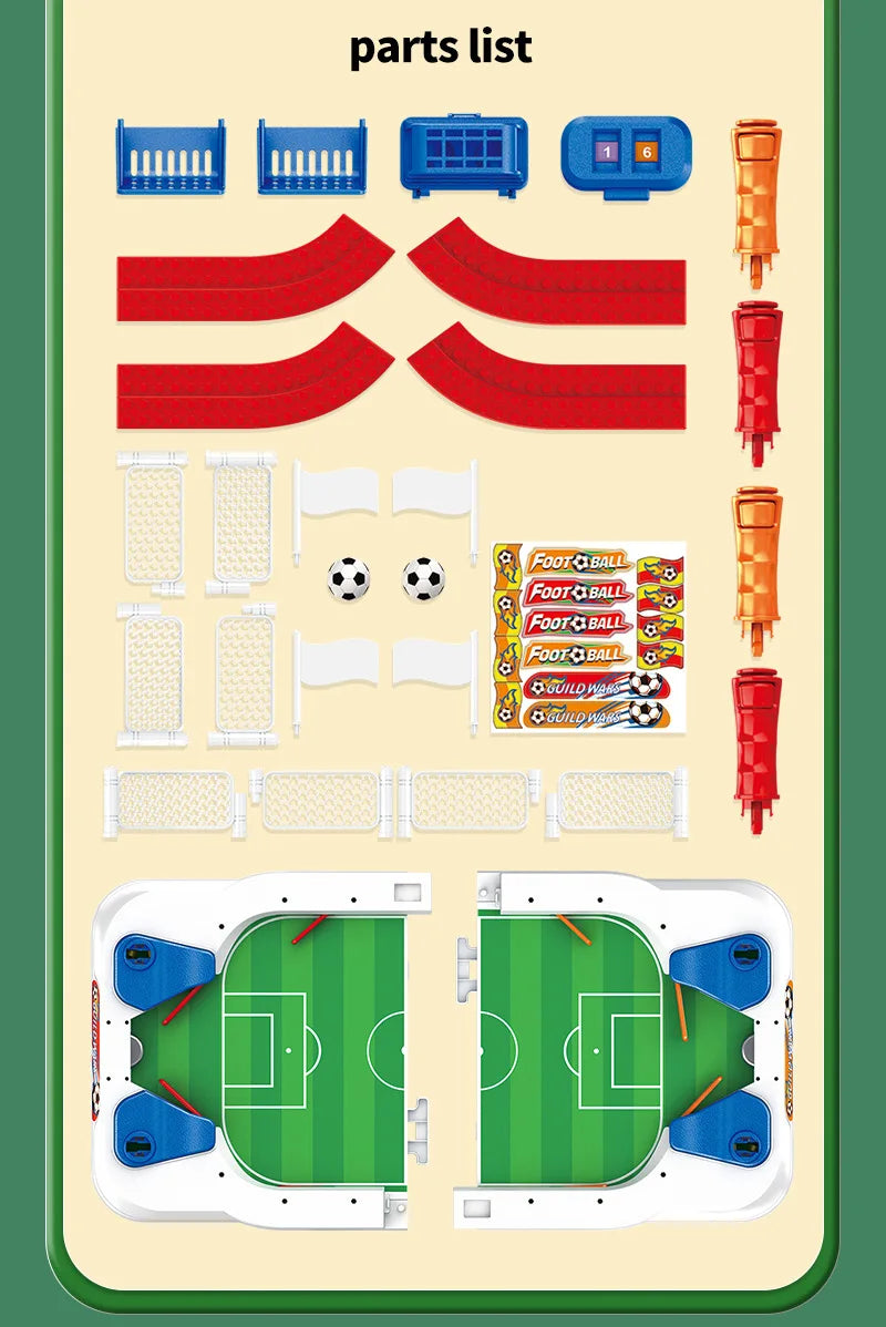 Juego de Fútbol de Mesa Portátil para Niños - Multijuego