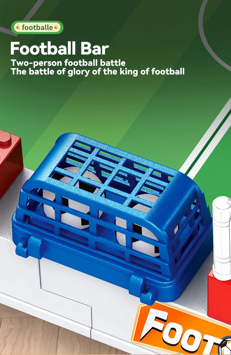 Juego de Fútbol de Mesa Portátil para Niños - Multijuego