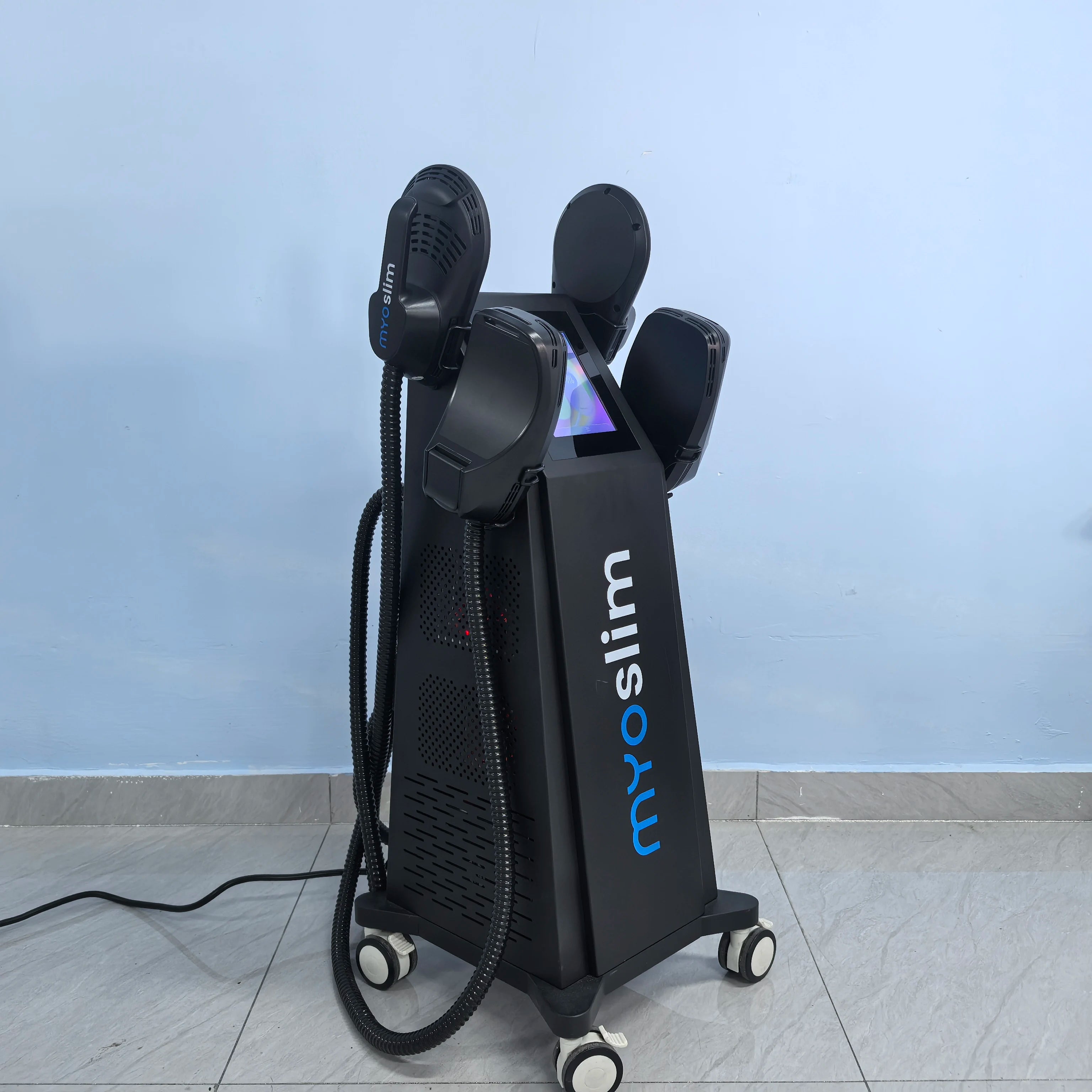 Máquina EMS para Esculpir el Cuerpo, Estimulación Muscular por Radiofrecuencia, Quema de Grasa, 6500W, Equipo de Adelgazamiento y Pérdida de Peso, Zero MYOslim EMS