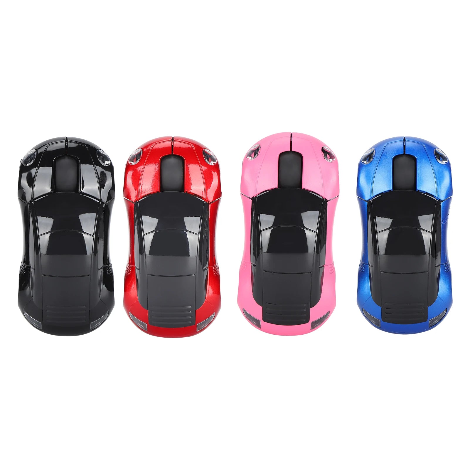 Ratón inalámbrico inteligente en forma de coche, portátil, 2,4G, inalámbrico, con receptor USB, para oficina, ordenador portátil, tableta