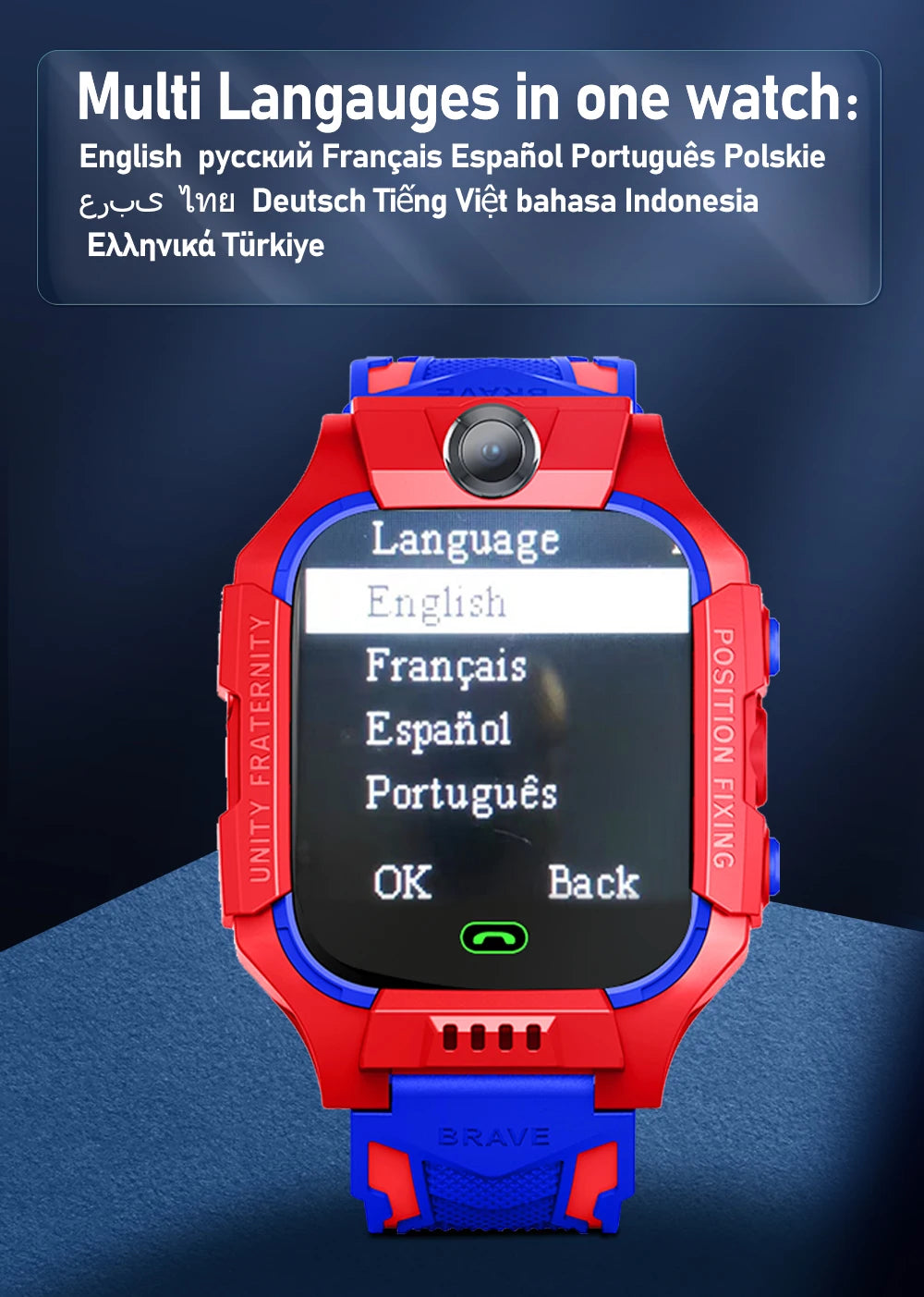 Reloj inteligente para niños, tarjeta Sim 4g, rastreador SOS, llamada, teléfono, cámara, Chat de voz, foto, reloj inteligente para niños, cámara, regalos de cumpleaños para niños y niñas