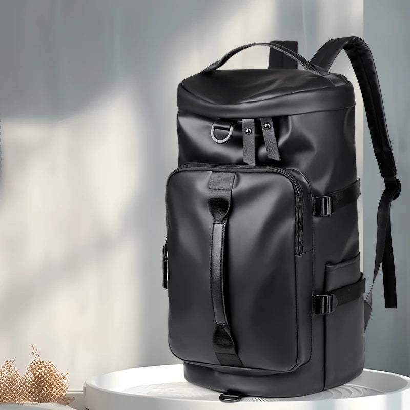 Mochila de viaje, bolsa de transporte grande con compartimento para zapatos aprobada por la aerolínea, mochila para ordenador portátil de 17 pulgadas, fitnes de trabajo de negocios