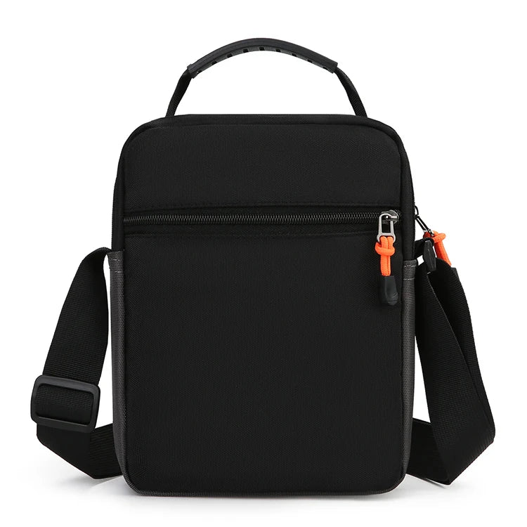 Bolso cruzado para hombre con correas ajustables, bolso de hombro multifuncional para desplazamientos diarios, bolso informal para exteriores