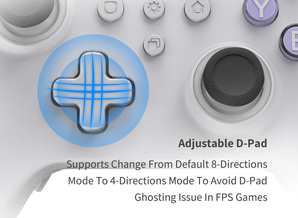 GuliKit-mando KK3 MAX NS39 KingKong 3, Gamepad con efecto Hall, Joysticks y disparadores para Windows, Nintendo Switch, Android e iOS