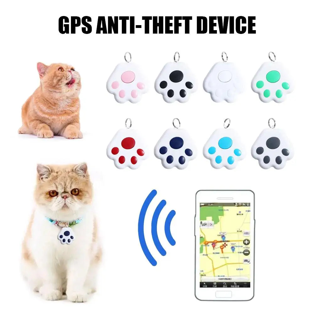 Rastreador GPS inteligente Mini antipérdida, localizador Bluetooth impermeable para mascotas, perro, gato, niños, billetera de coche, accesorios para Collar de llave