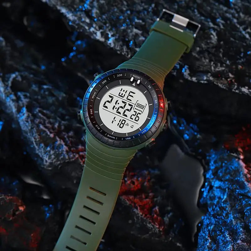 Reloj Digital LED Militar Deportivo Resistente al Agua