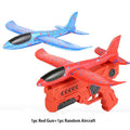 Avión de eyección al aire libre para niños, juguetes de espuma, aviones oy gun, juegos al aire libre para padres e hijos, juguetes, regalos para niños, juguete volador