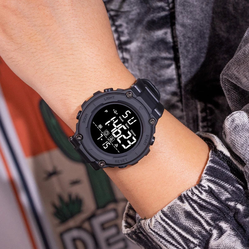 Reloj Deportivo Digital YIKAZE Militar para Hombre