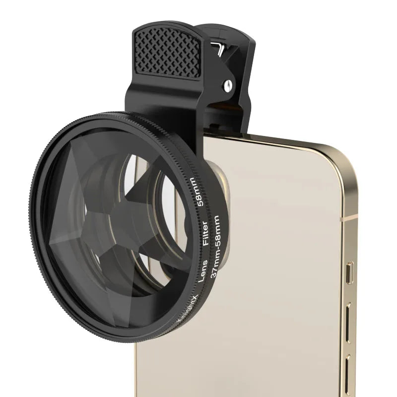 Kit de Lentes y Filtros para Smartphone KnightX 58mm