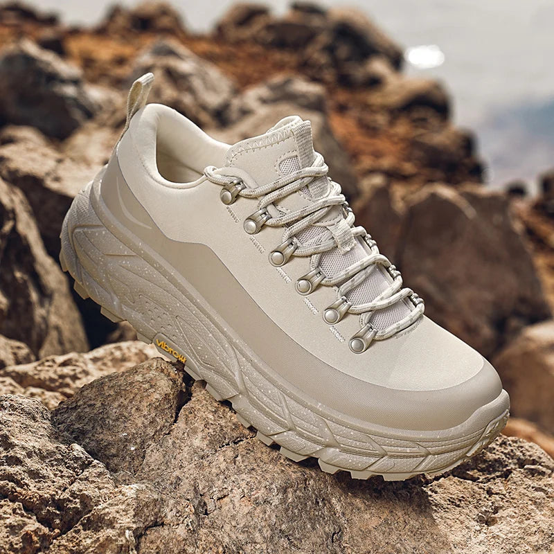 Botas de senderismo para hombre, transpirables y antideslizantes para trekking