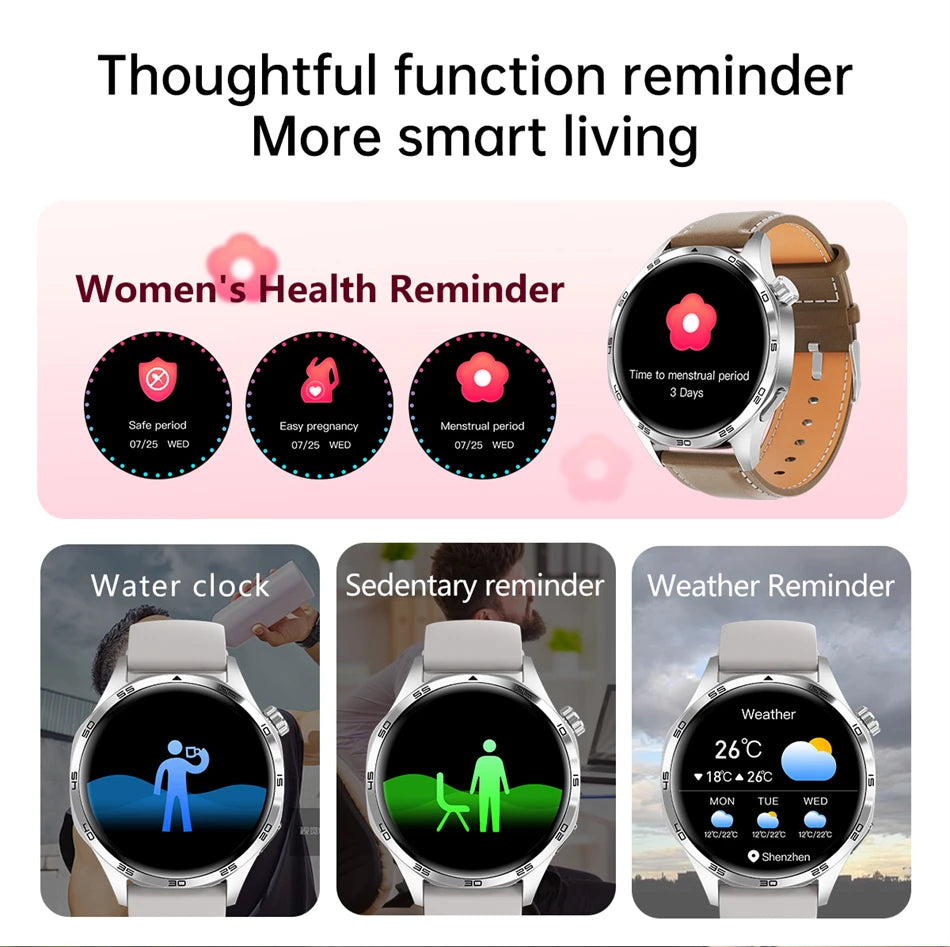 Reloj Inteligente 5 Pro con AMOLED, GPS, NFC, Brújula y Llamadas Bluetooth