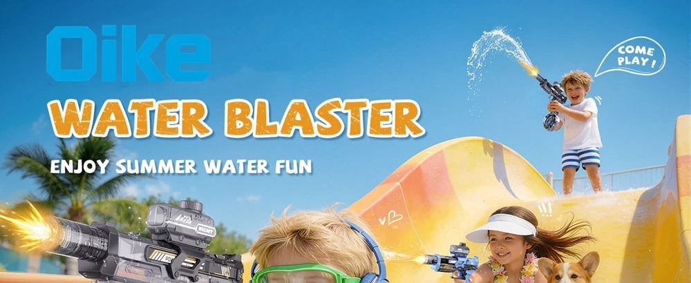 Pistola de Agua Eléctrica Automática para Verano Jardín Piscina