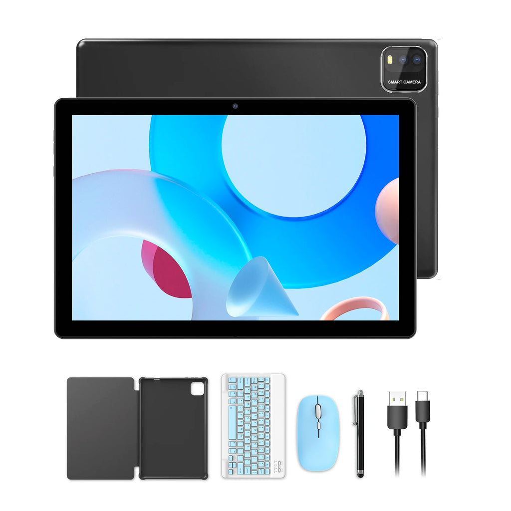 Tablet BAKEN 10 pulgadas Android 15, cuatro núcleos, 12 GB + 64 GB, WiFi 5G